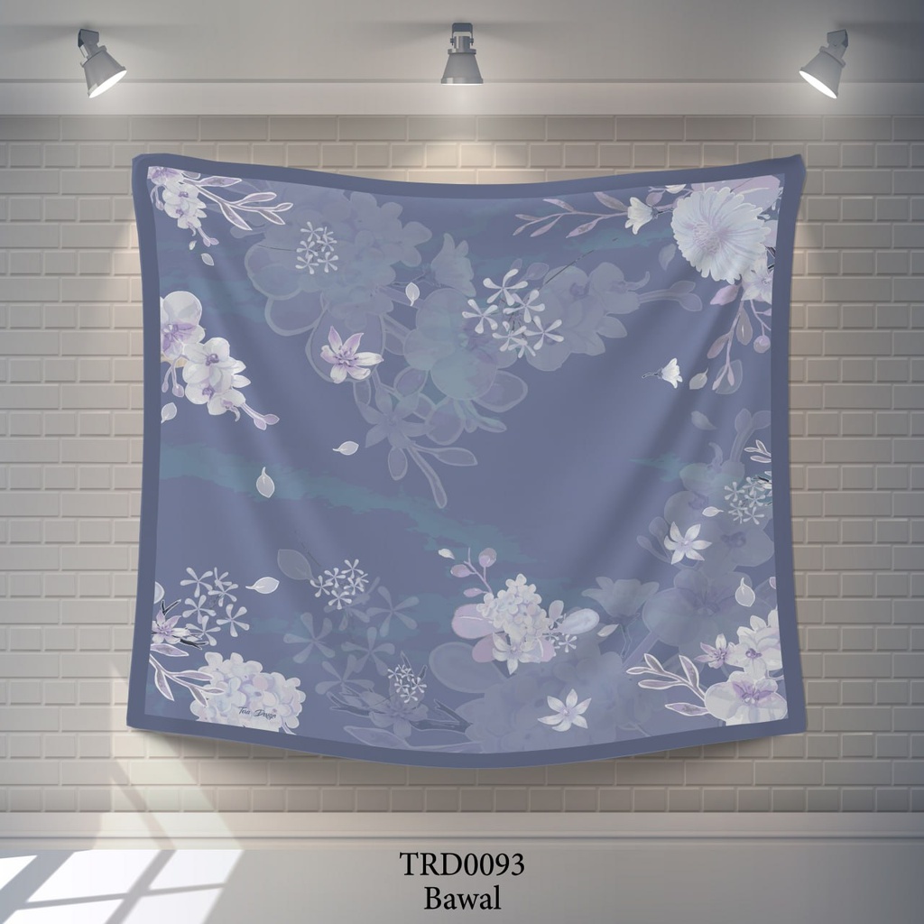 Tudung Bawal (Square Hijab) in TRD0093