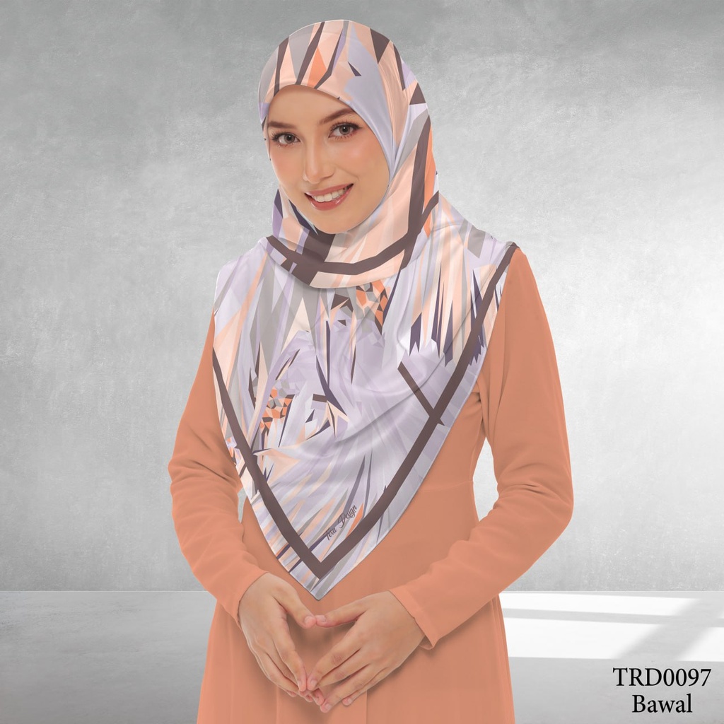 Tudung Bawal (Square Hijab) in TRD0097