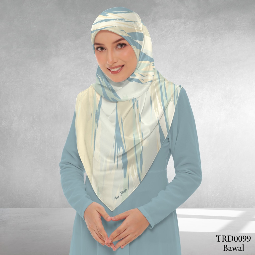 Tudung Bawal (Square Hijab) in TRD0099