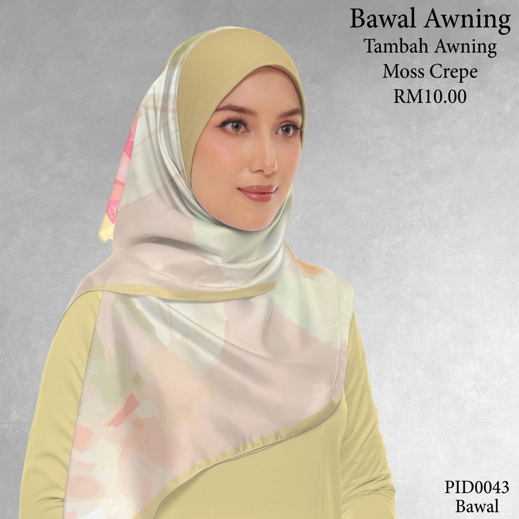 Tudung Bawal (Square Hijab) in PID0043