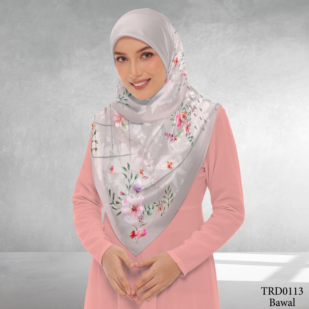 Tudung Bawal (Square Hijab) in TRD0113