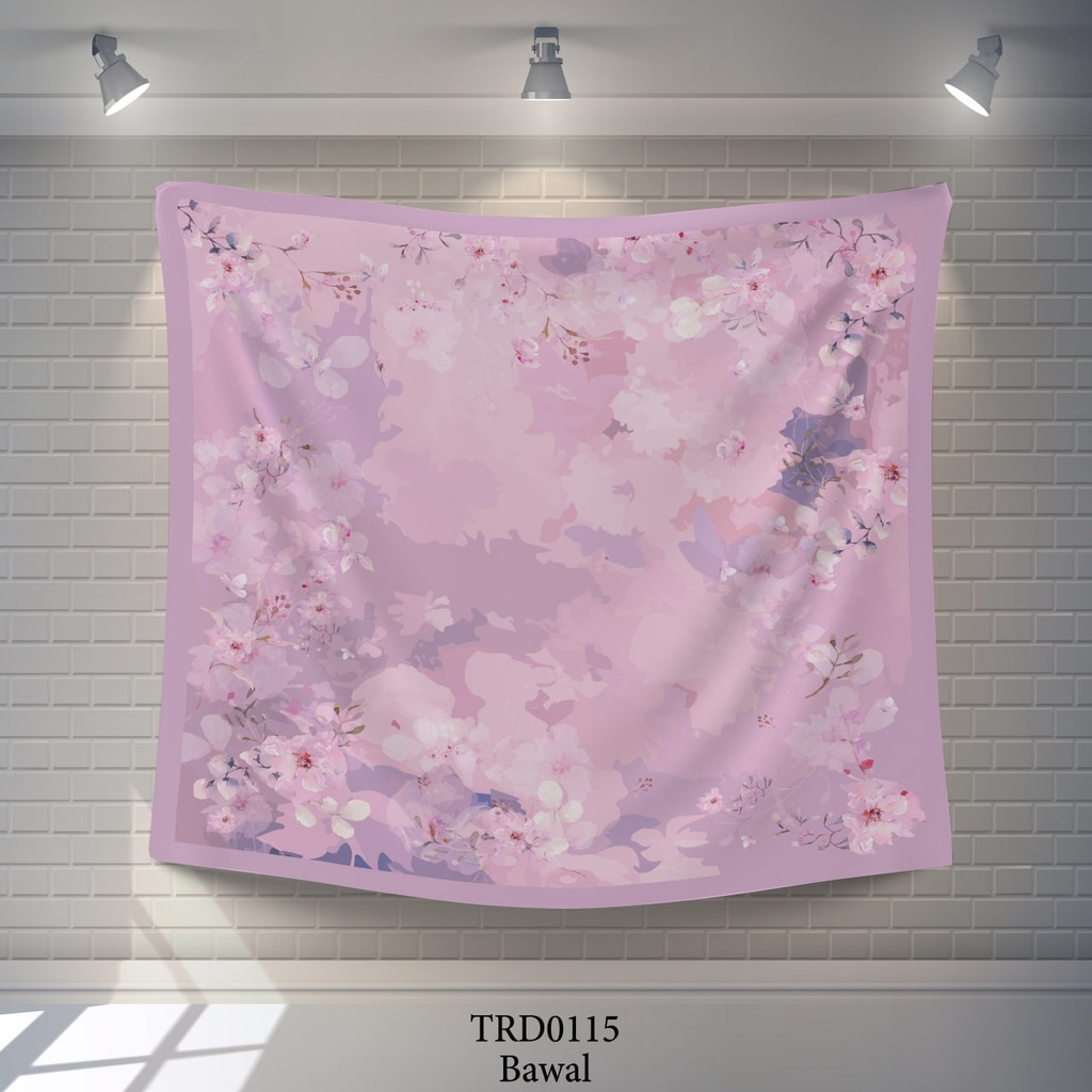 Tudung Bawal (Square Hijab) in TRD0115