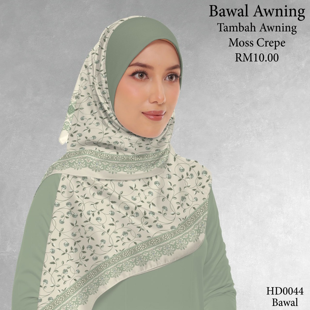 Tudung Bawal (Square Hijab) in HD0044