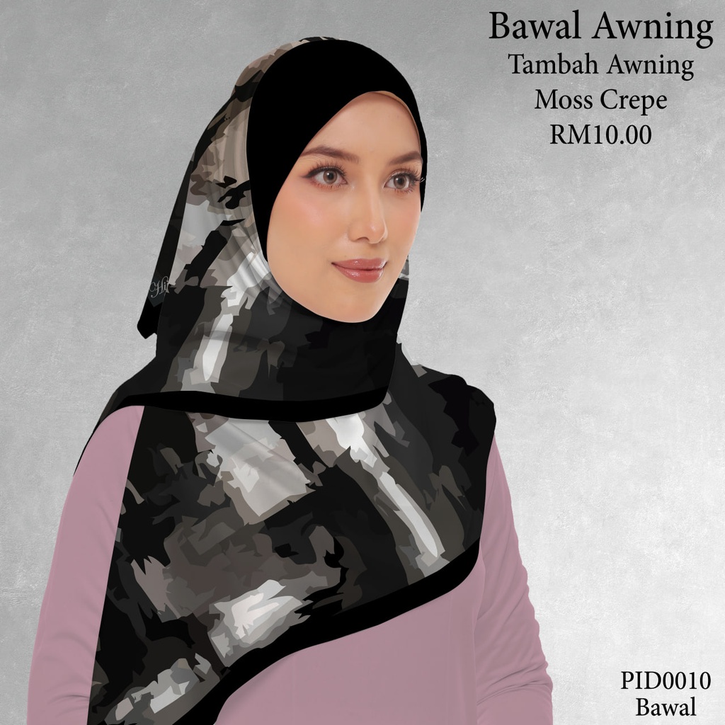 Tudung Bawal (Square Hijab) in PID0010