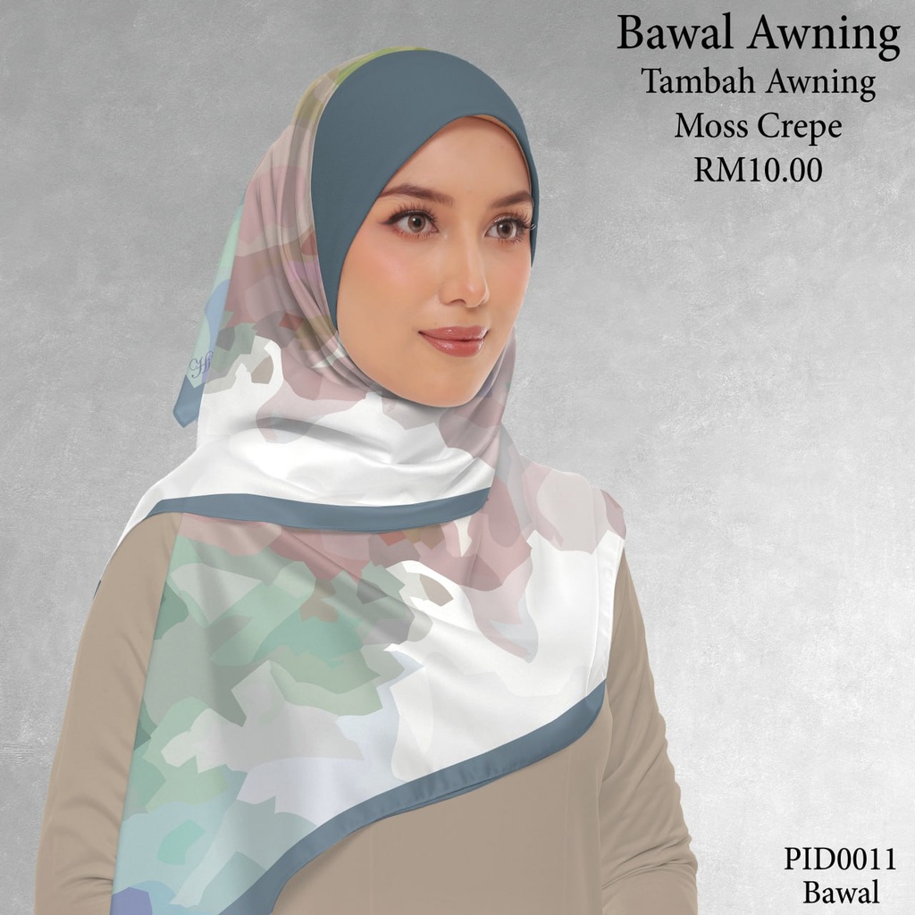 Tudung Bawal (Square Hijab) in PID0011