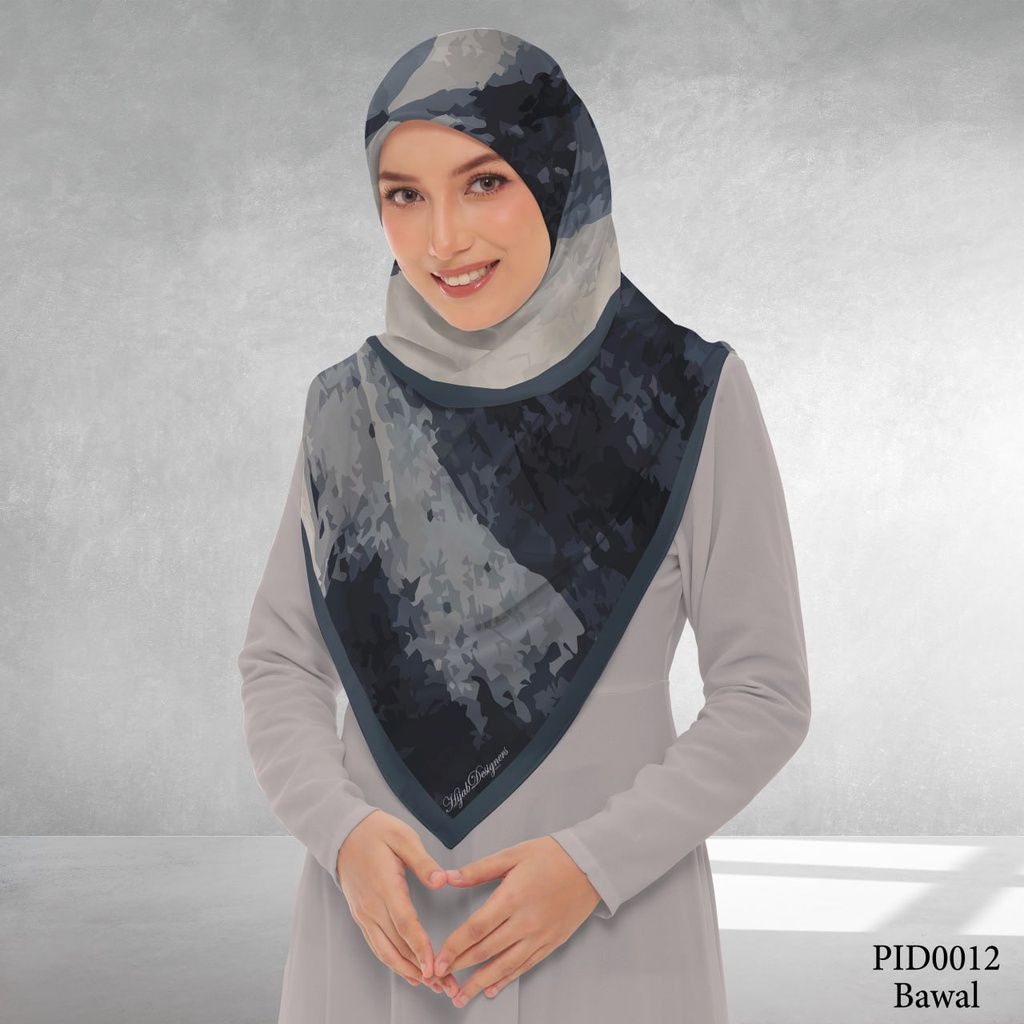 Tudung Bawal (Square Hijab) in PID0012