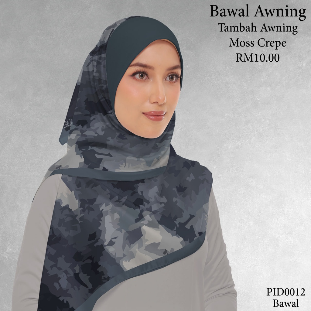 Tudung Bawal (Square Hijab) in PID0012