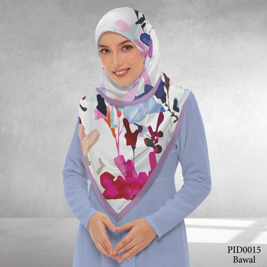 Tudung Bawal (Square Hijab) in PID0015