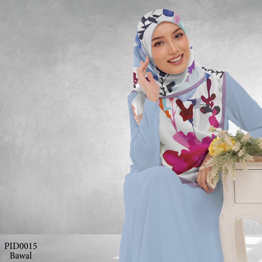 Tudung Bawal (Square Hijab) in PID0015