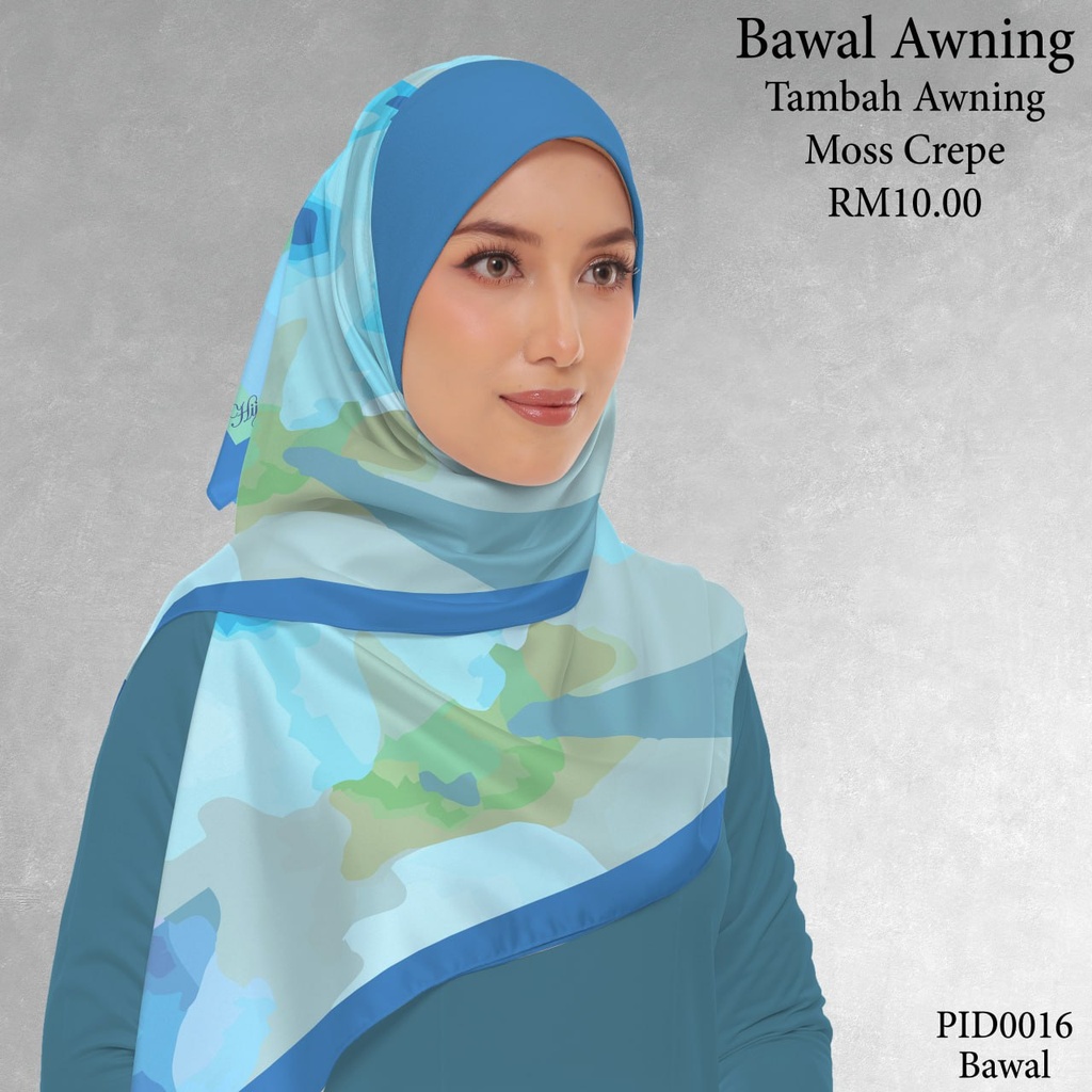 Tudung Bawal (Square Hijab) in PID0016