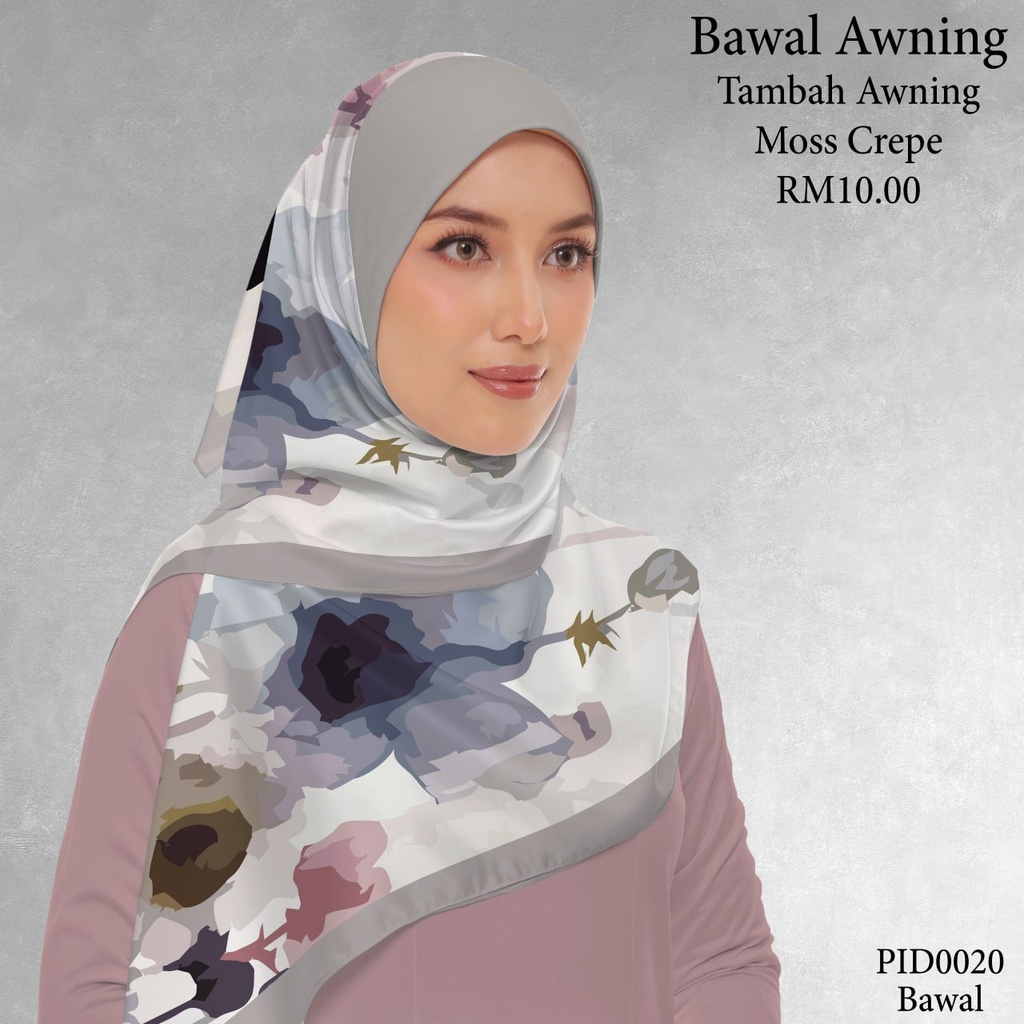 Tudung Bawal (Square Hijab) in PID0020