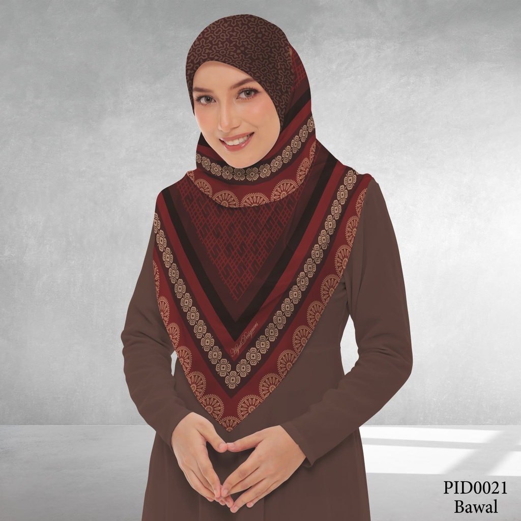 Tudung Bawal (Square Hijab) in PID0021