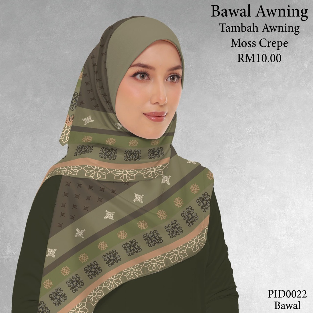 Tudung Bawal (Square Hijab) in PID0022