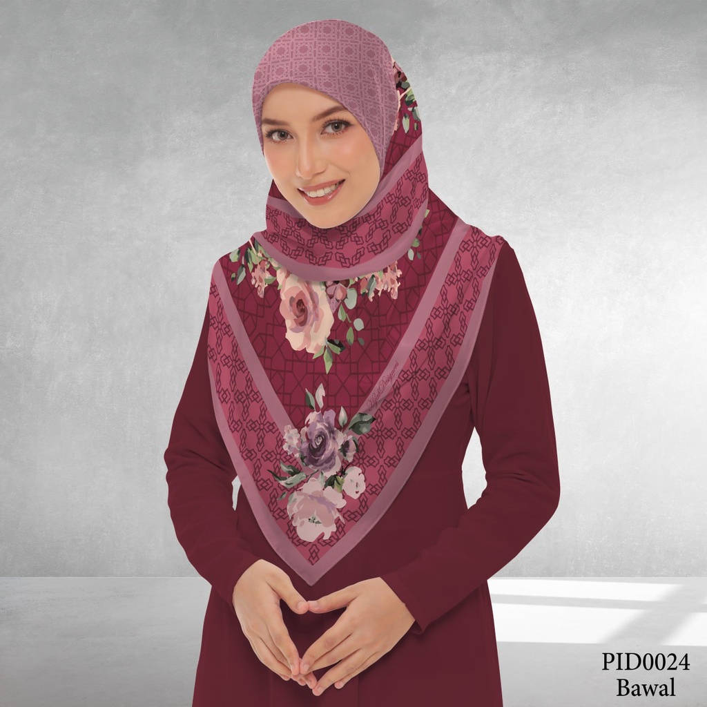 Tudung Bawal (Square Hijab) in PID0024