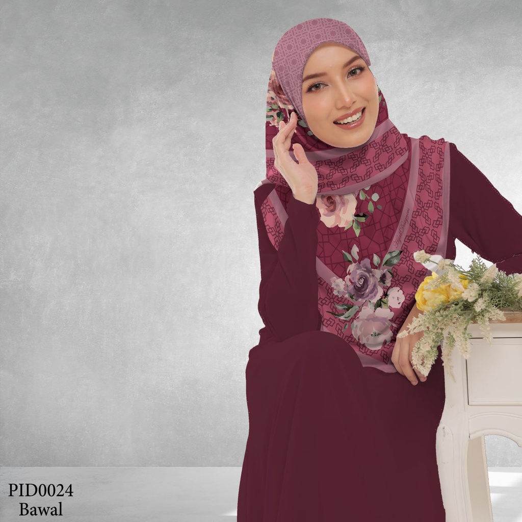 Tudung Bawal (Square Hijab) in PID0024