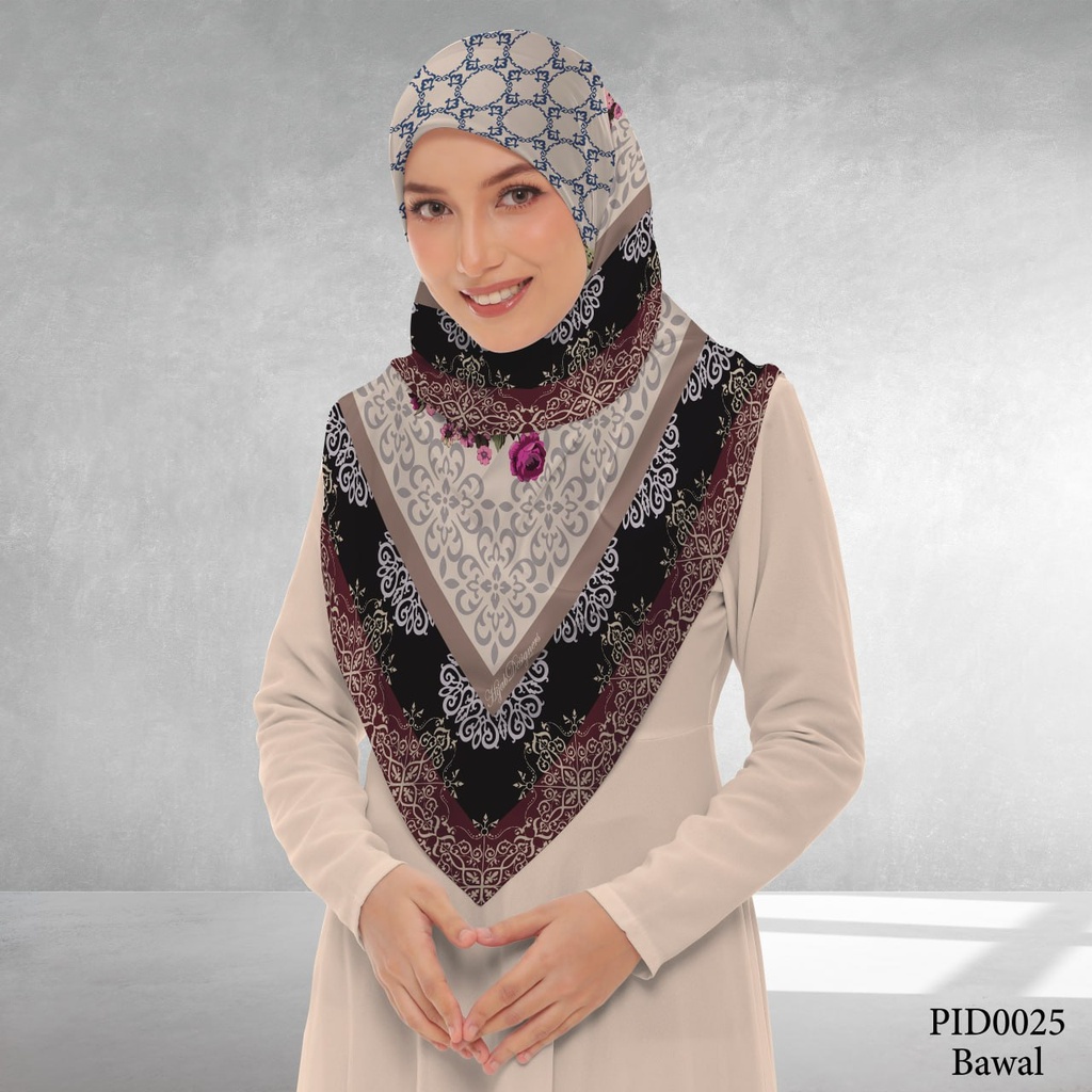 Tudung Bawal (Square Hijab) in PID0025