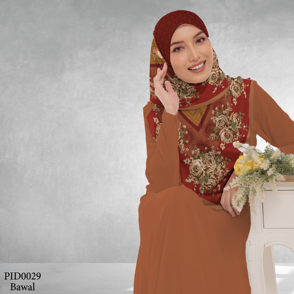 Tudung Bawal (Square Hijab) in PID0029