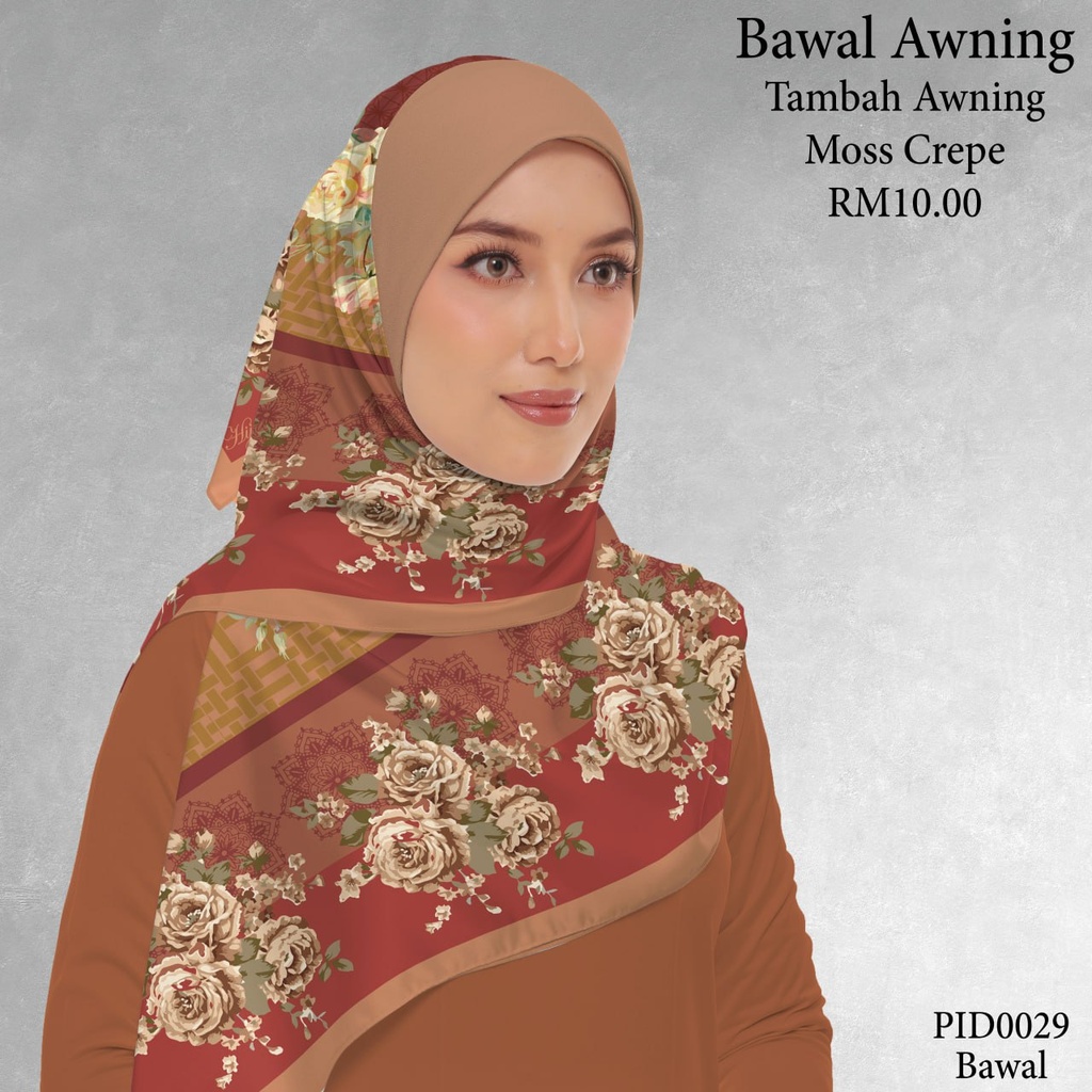 Tudung Bawal (Square Hijab) in PID0029