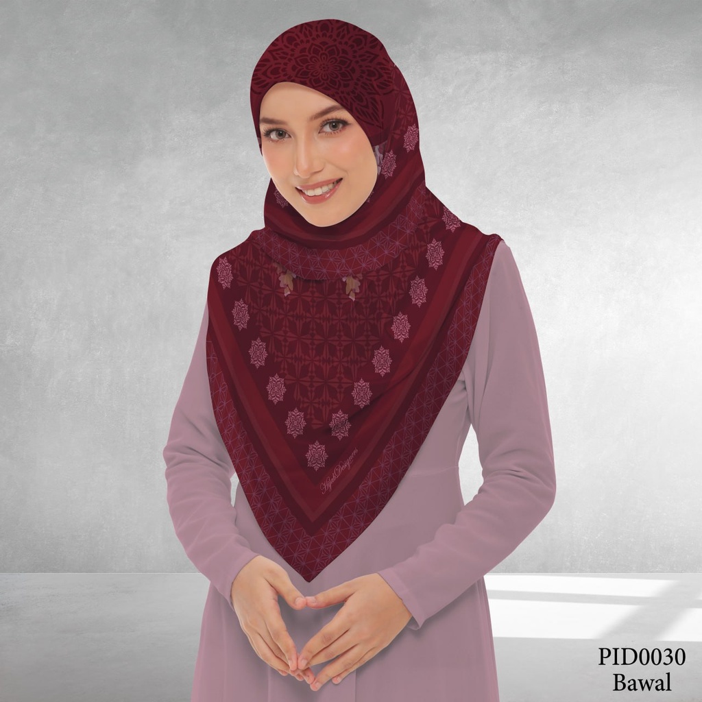 Tudung Bawal (Square Hijab) in PID0030