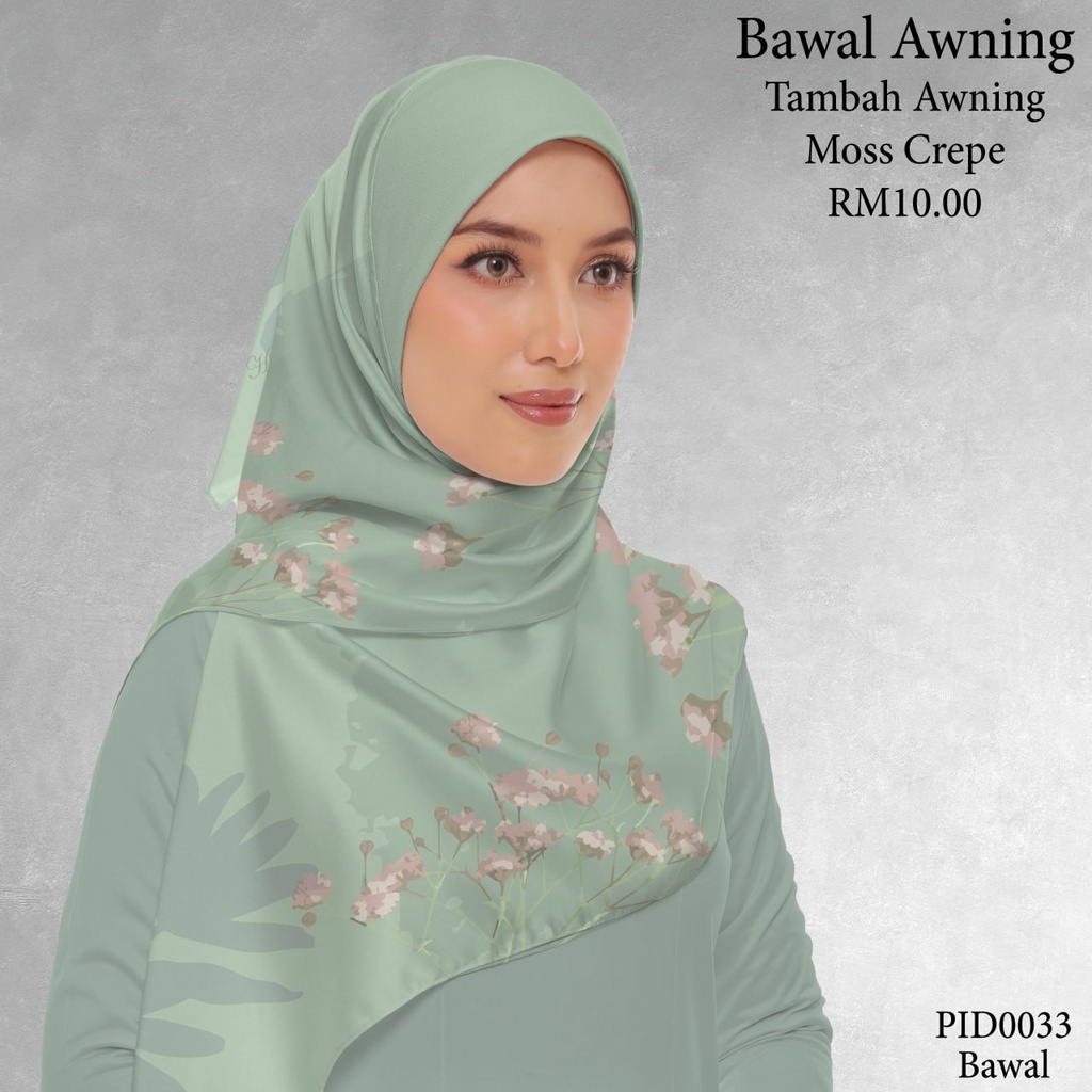 Tudung Bawal (Square Hijab) in PID0033