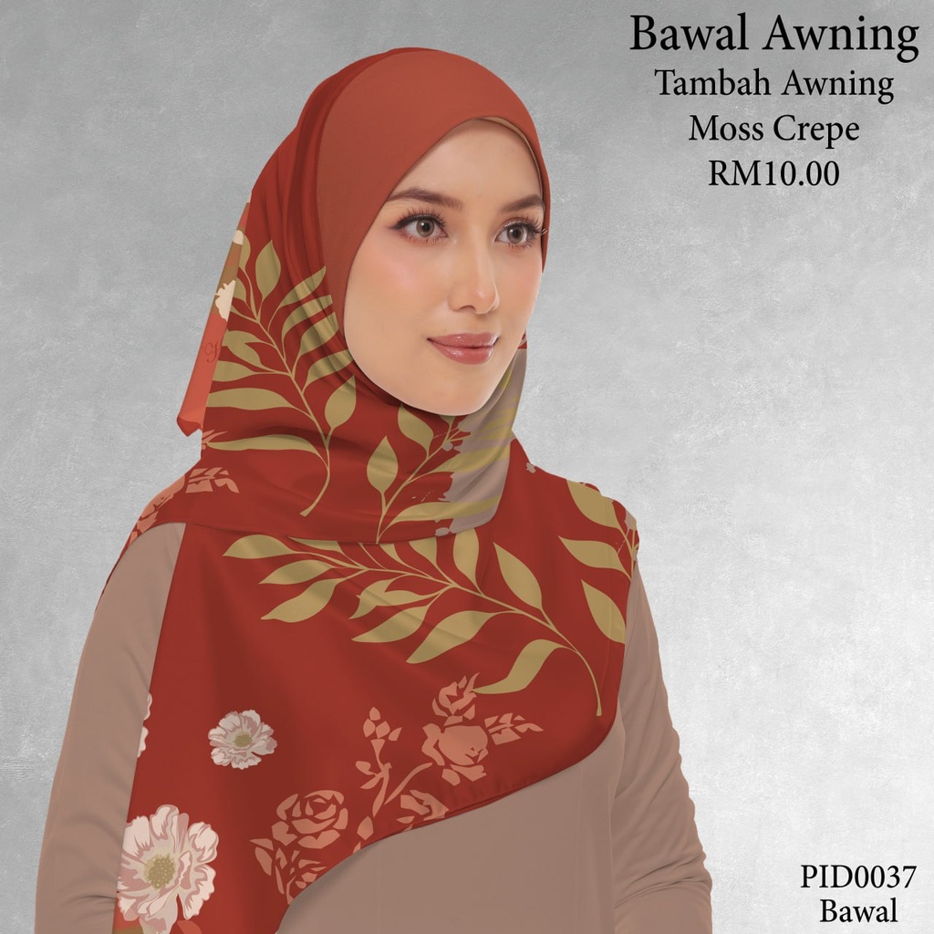 Tudung Bawal (Square Hijab) in PID0037