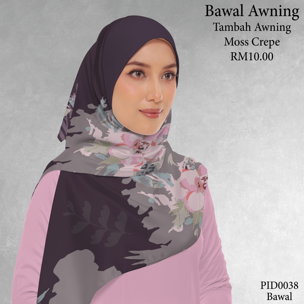 Tudung Bawal (Square Hijab) in PID0038