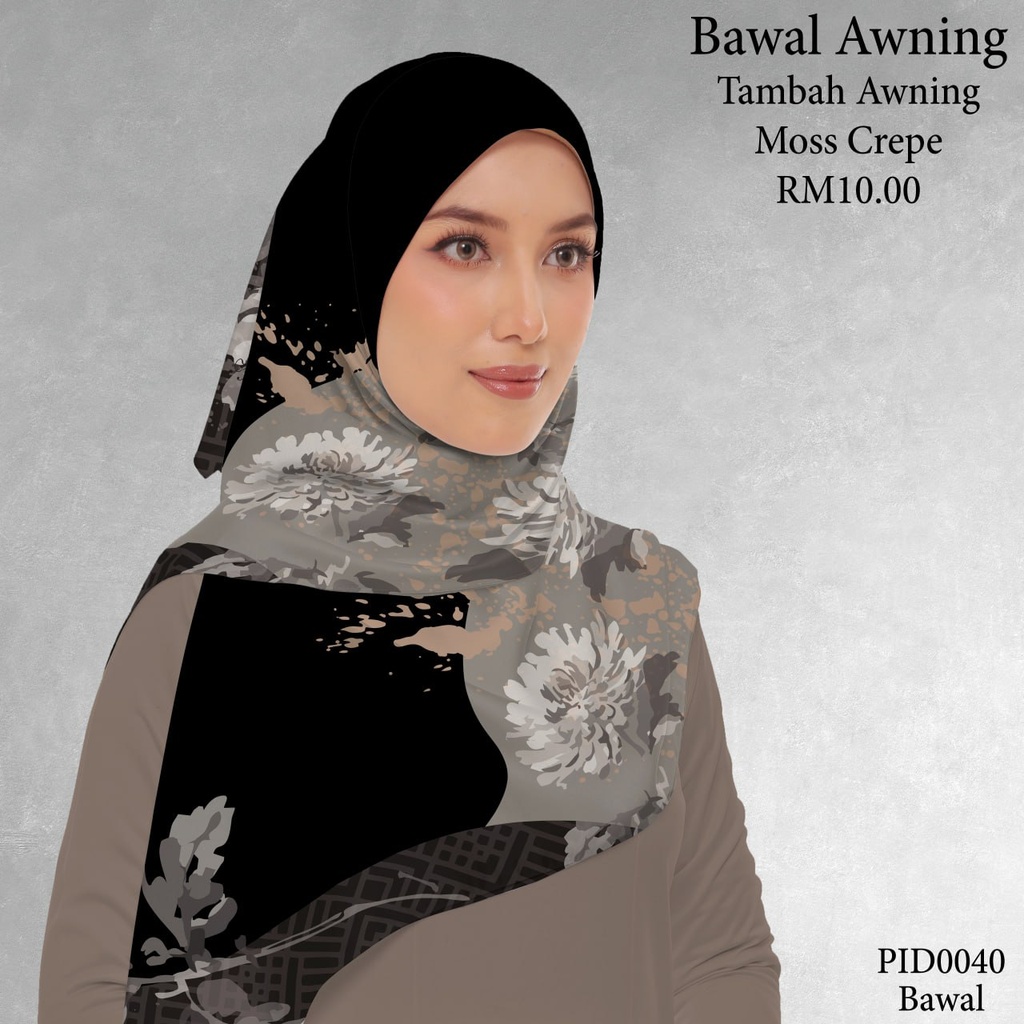 Tudung Bawal (Square Hijab) in PID0040