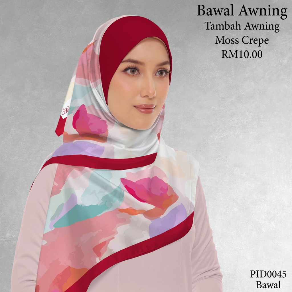 Tudung Bawal (Square Hijab) in PID0045