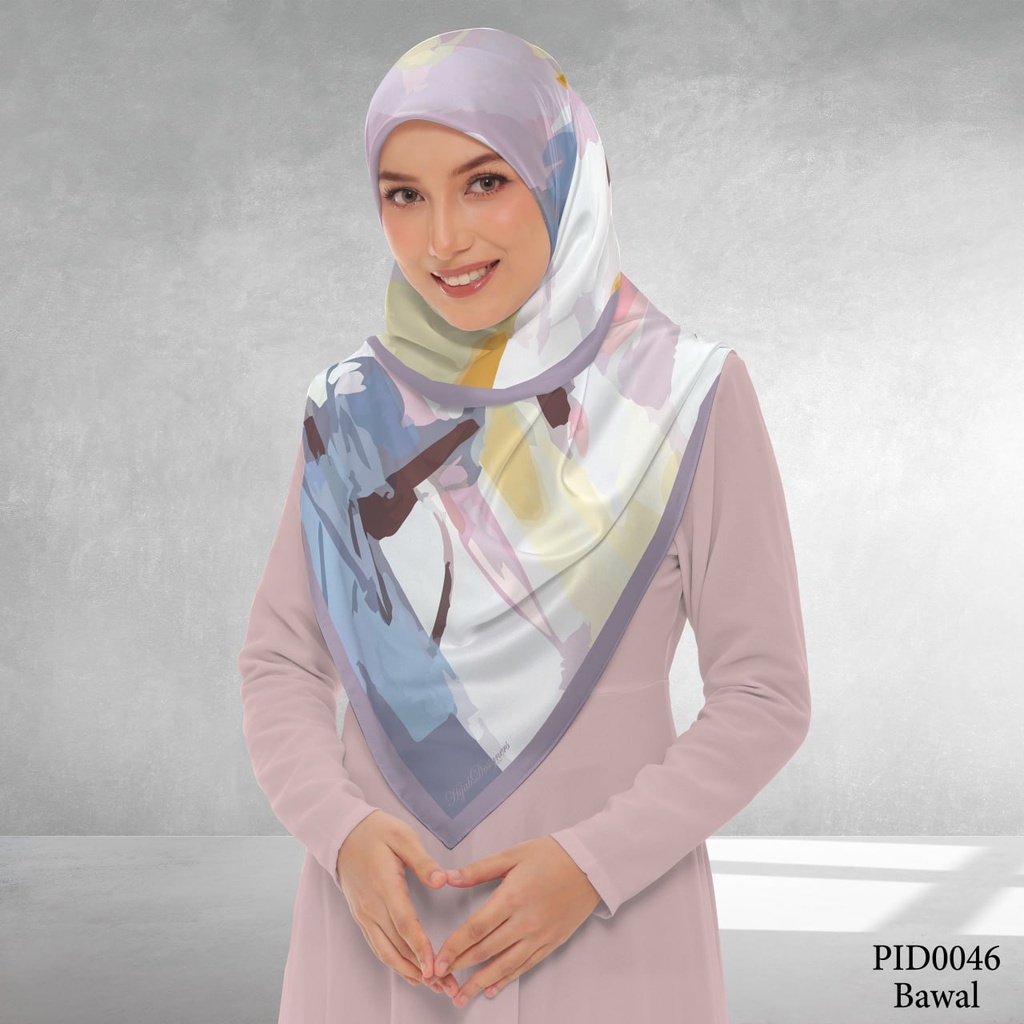 Tudung Bawal (Square Hijab) in PID0046