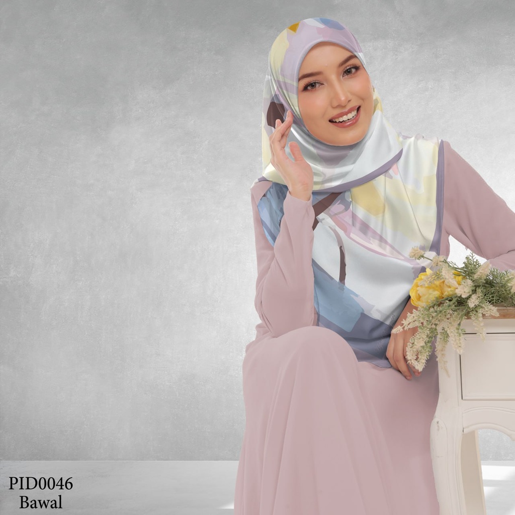 Tudung Bawal (Square Hijab) in PID0046