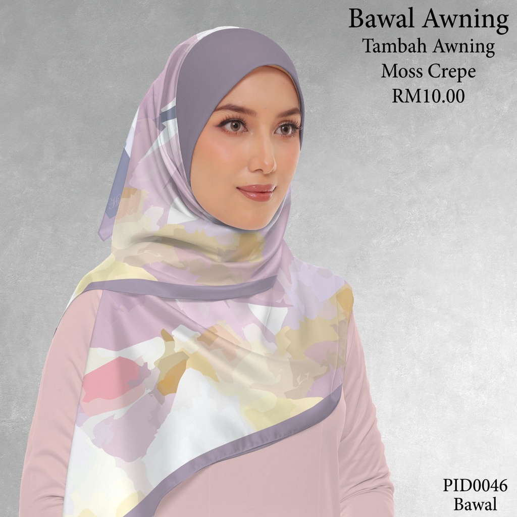 Tudung Bawal (Square Hijab) in PID0046