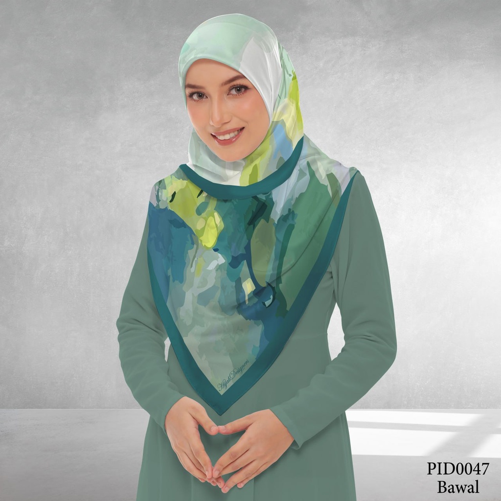 Tudung Bawal (Square Hijab) in PID0047