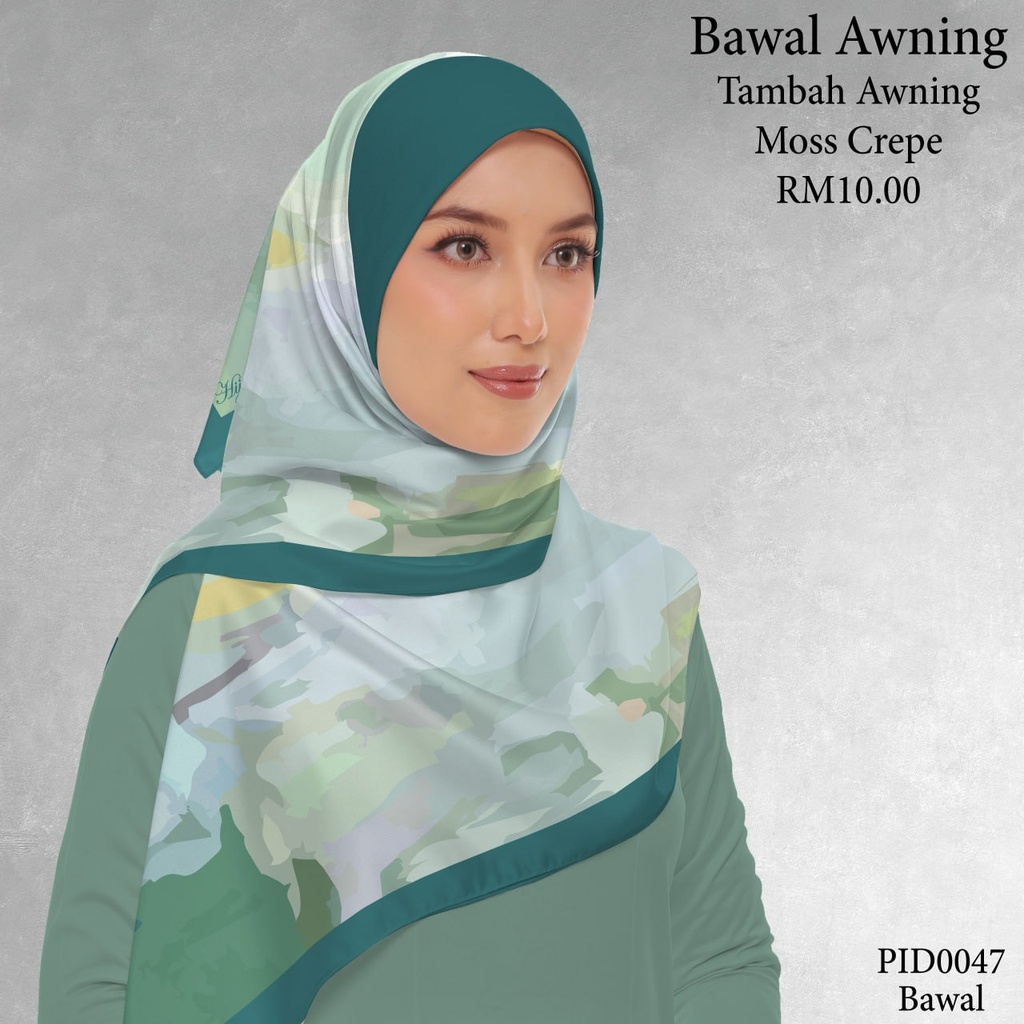 Tudung Bawal (Square Hijab) in PID0047