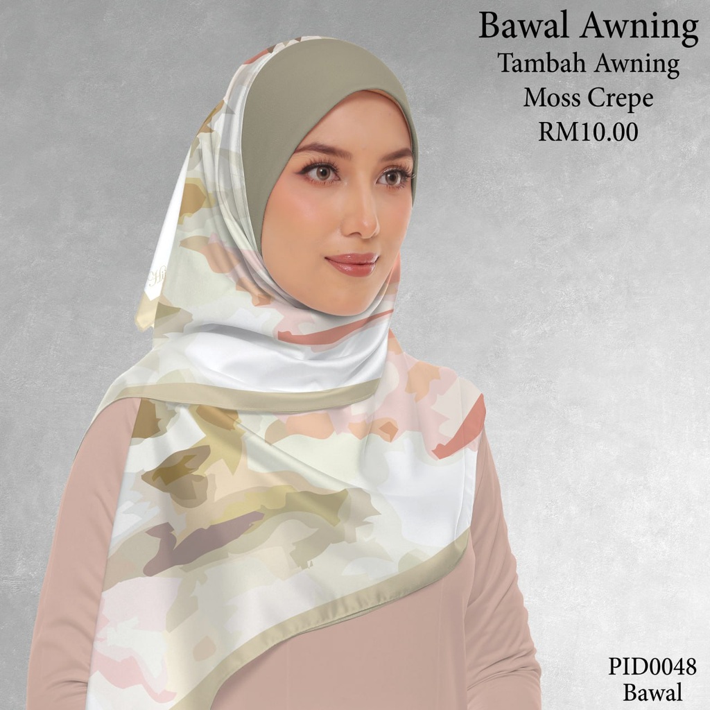 Tudung Bawal (Square Hijab) in PID0048