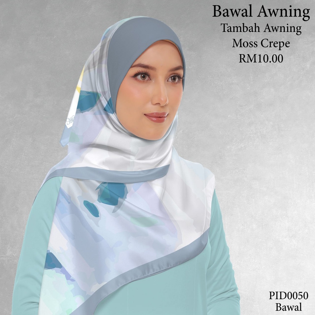 Tudung Bawal (Square Hijab) in PID0050