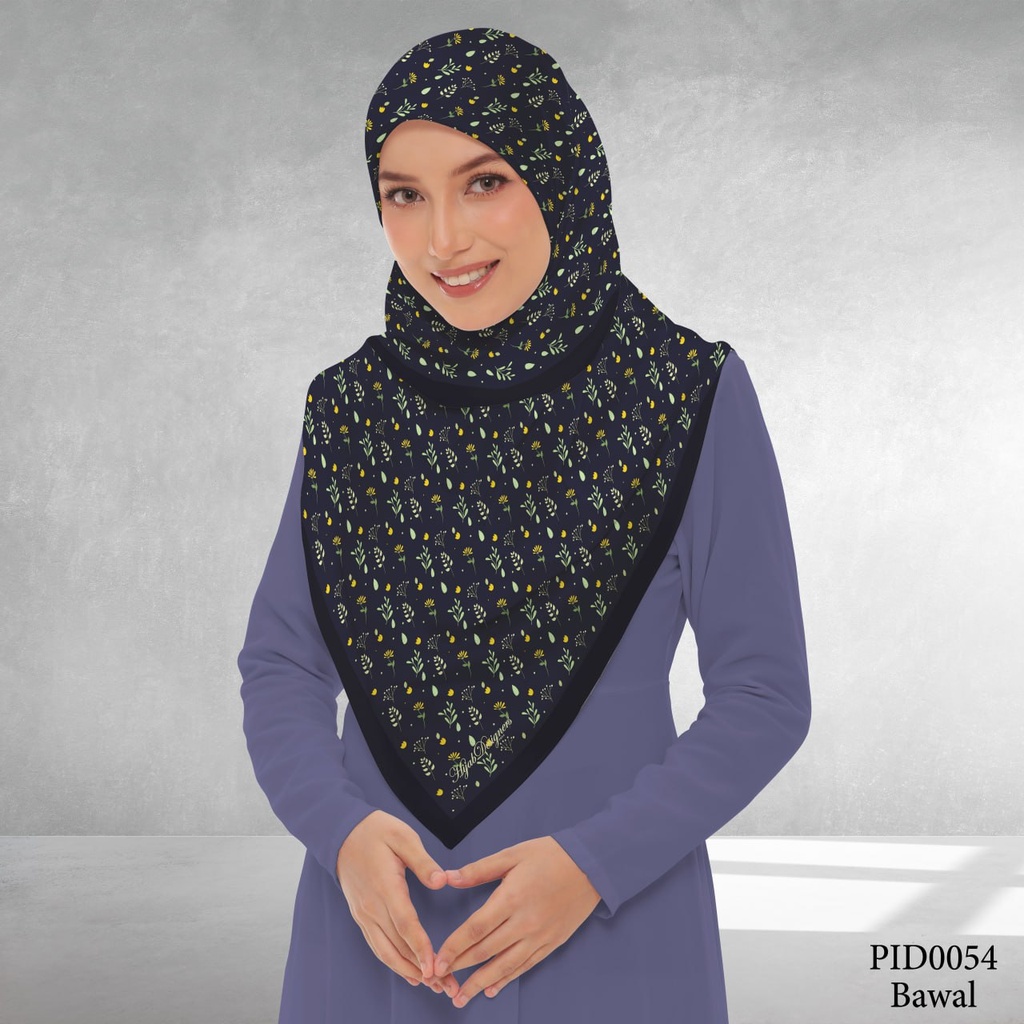 Tudung Bawal (Square Hijab) in PID0054