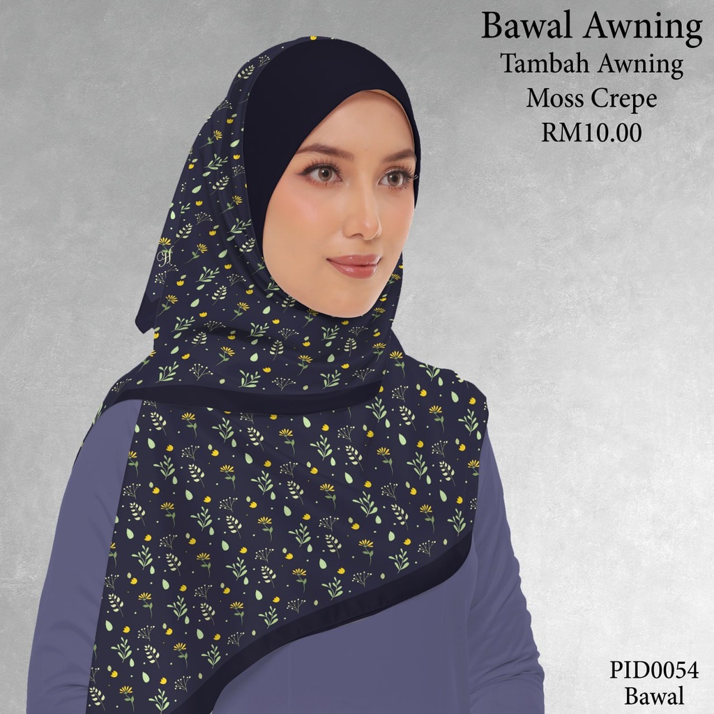 Tudung Bawal (Square Hijab) in PID0054