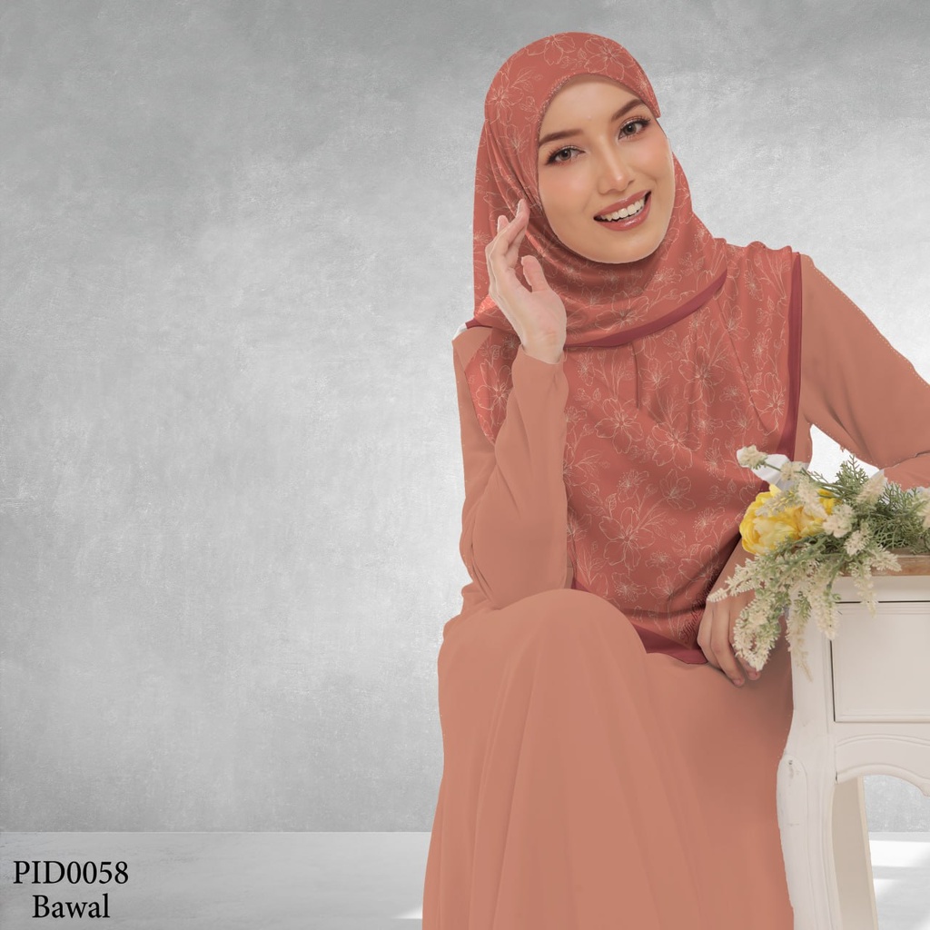 Tudung Bawal (Square Hijab) in PID0058