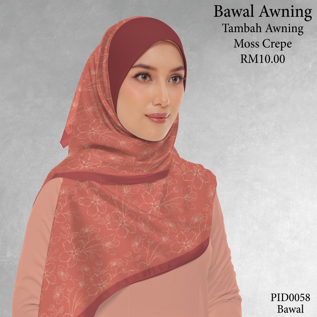 Tudung Bawal (Square Hijab) in PID0058