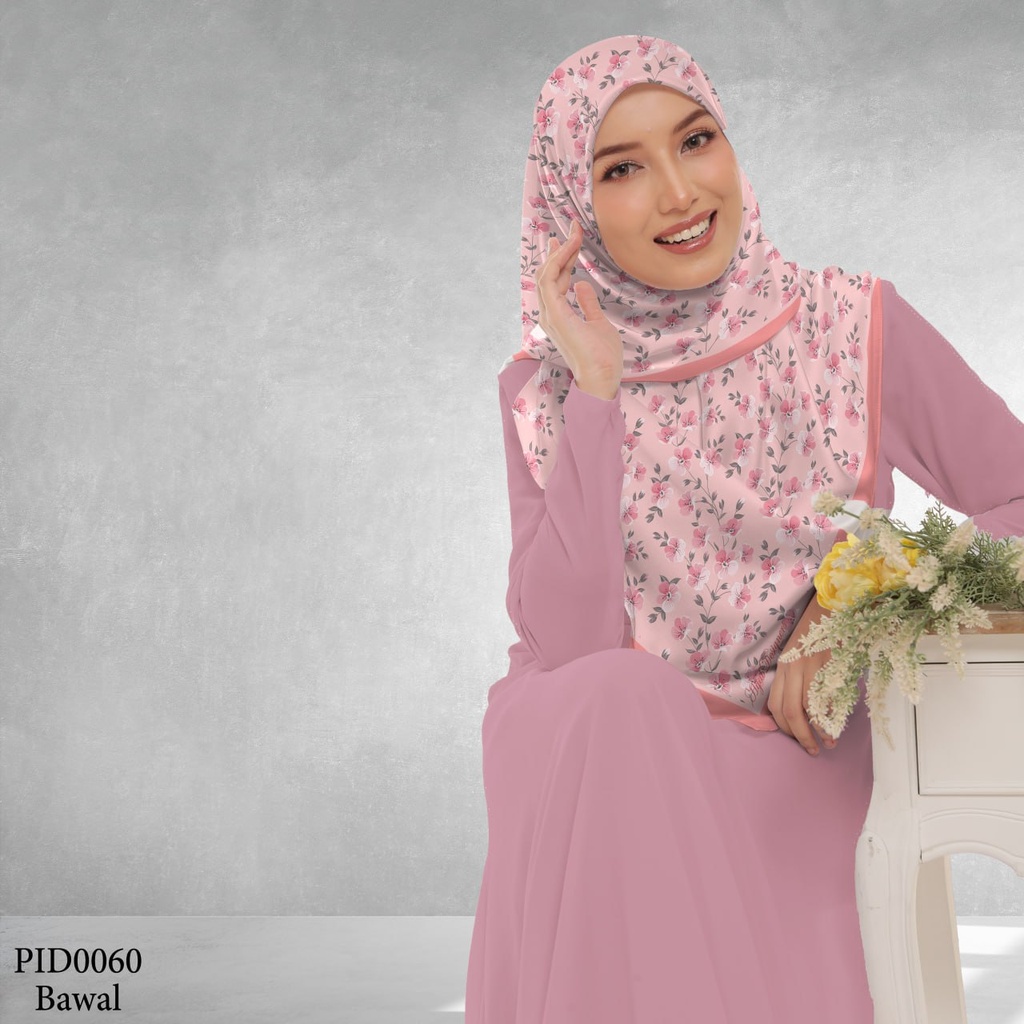 Tudung Bawal (Square Hijab) in PID0060