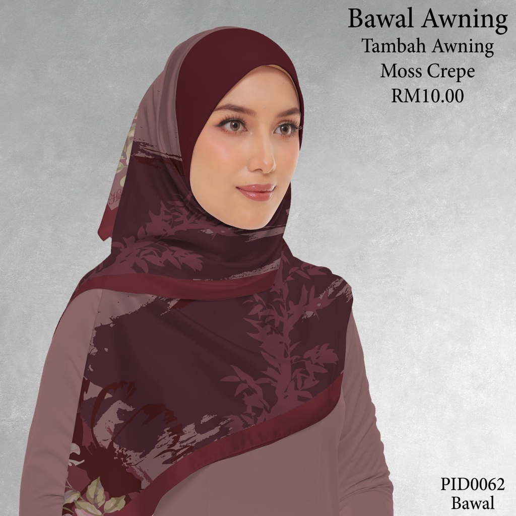 Tudung Bawal (Square Hijab) in PID0062