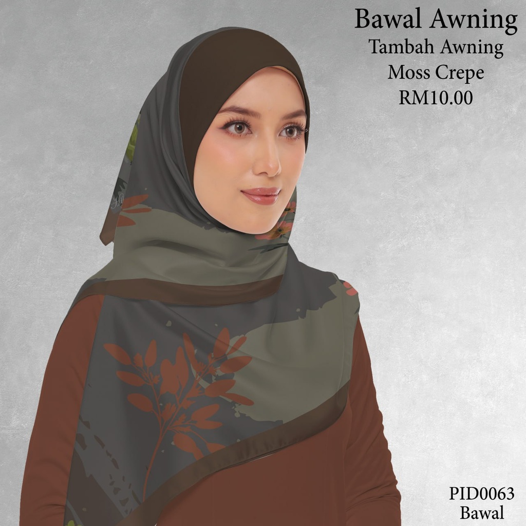 Tudung Bawal (Square Hijab) in PID0063