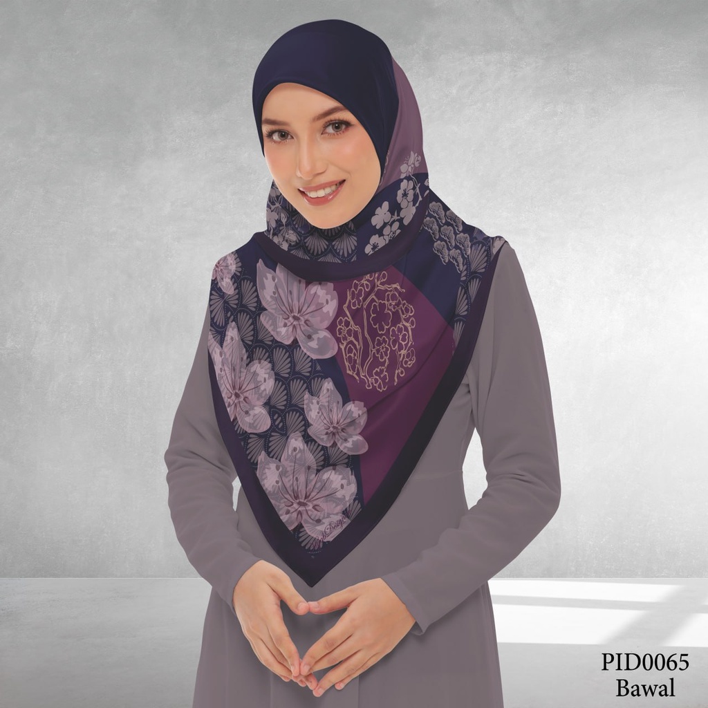 Tudung Bawal (Square Hijab) in PID0065