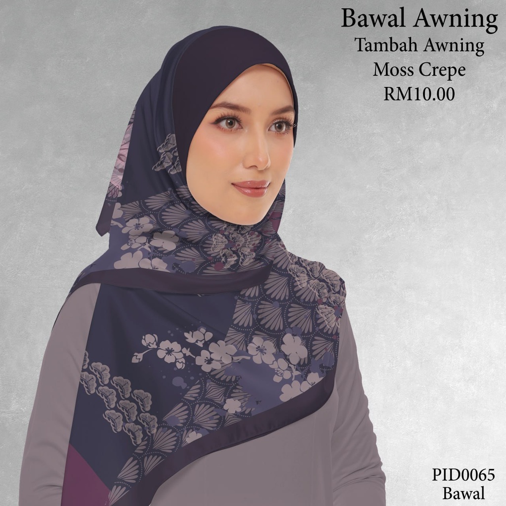 Tudung Bawal (Square Hijab) in PID0065