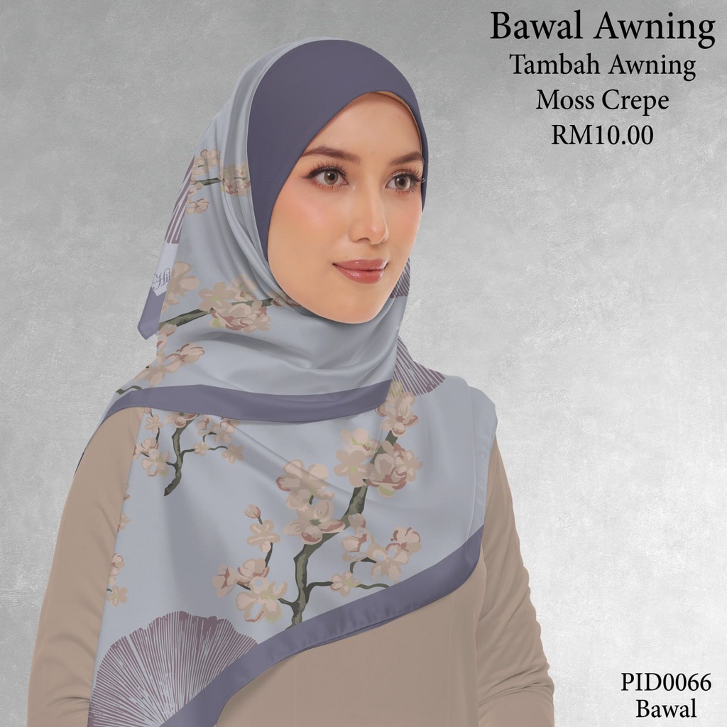 Tudung Bawal (Square Hijab) in PID0066