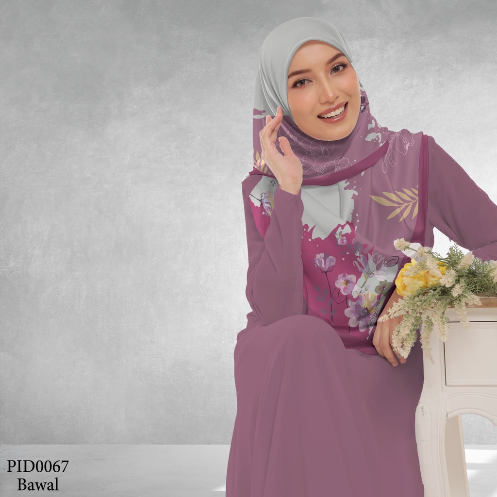 Tudung Bawal (Square Hijab) in PID0067