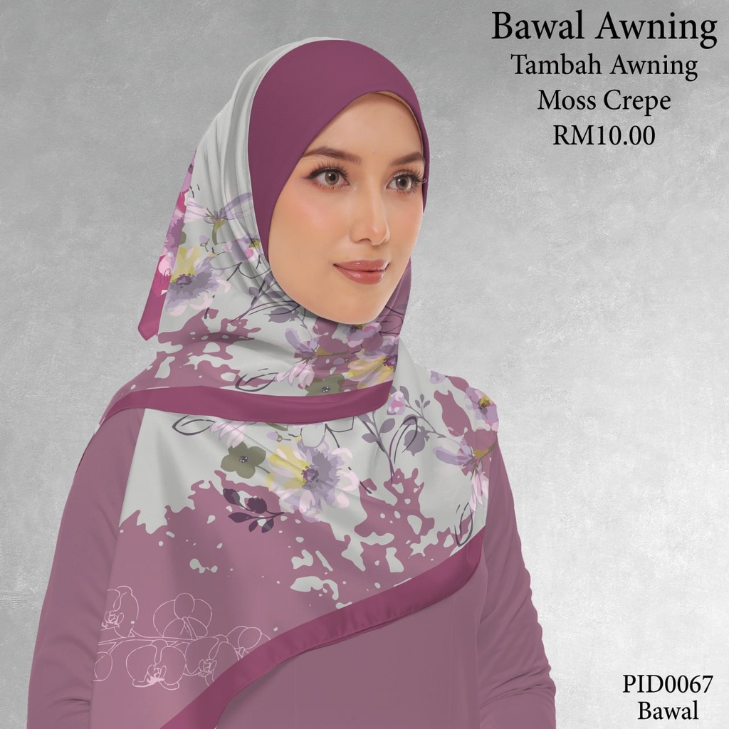 Tudung Bawal (Square Hijab) in PID0067