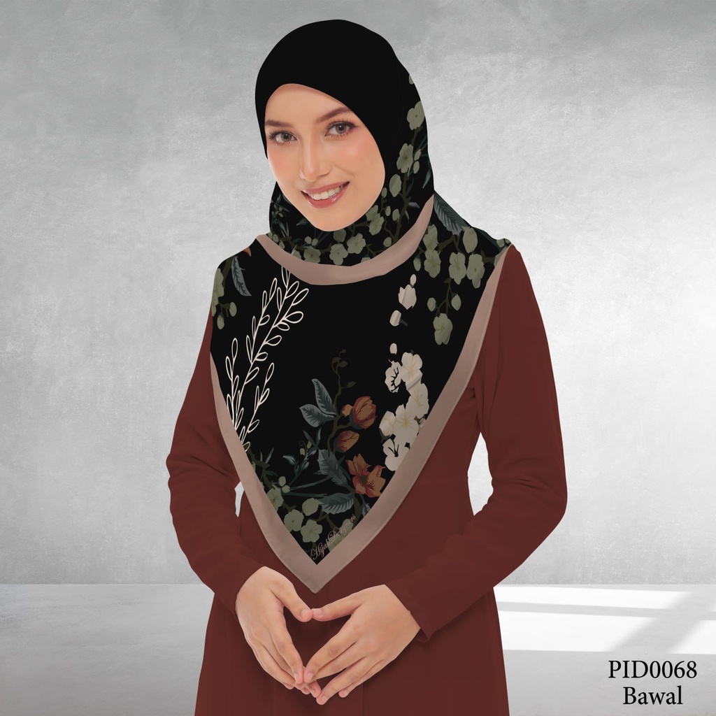 Tudung Bawal (Square Hijab) in PID0068