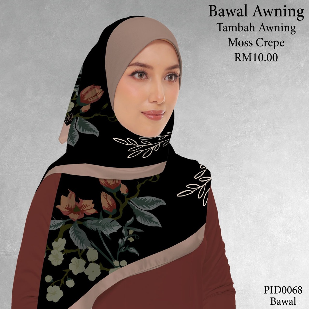 Tudung Bawal (Square Hijab) in PID0068