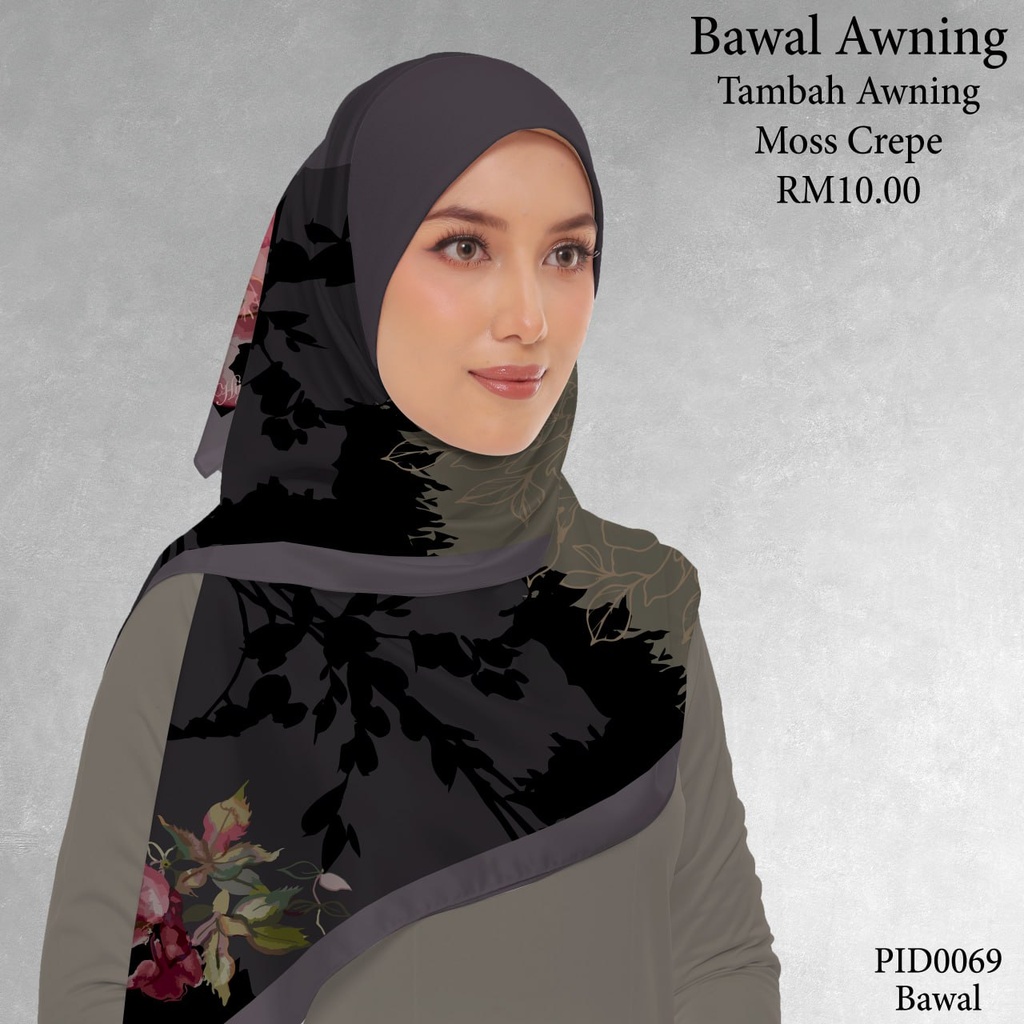 Tudung Bawal (Square Hijab) in PID0069